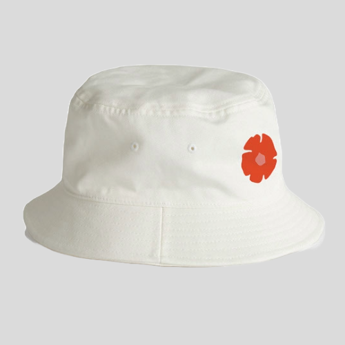 White Bucket Hat